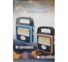 Фонарь, лампа HS-8020C Multi source solar portable lamp (60)