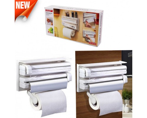 Кухонный диспенсер для пленки, фольги и полотенец Triple Paper Dispenser (24)