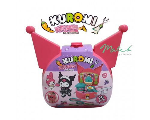 Детский набор Kuromi из 26pcs, розовый (144)