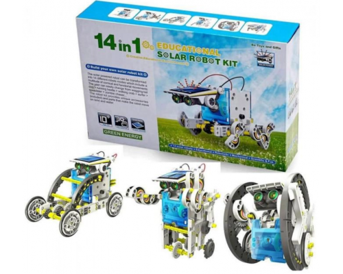 Конструктор робот трансформер Solar Robot Kit 14 в 1 (48)